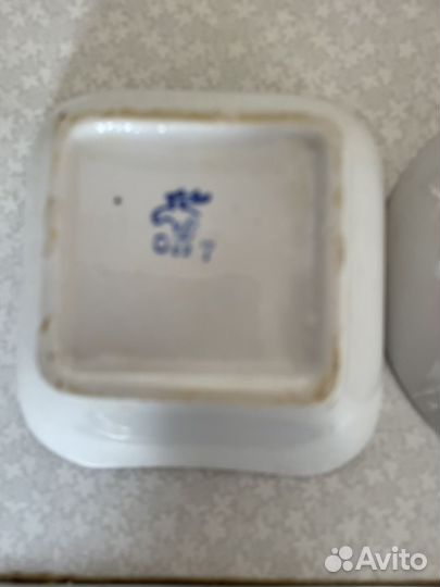 Фарфоровые блюдца СССР