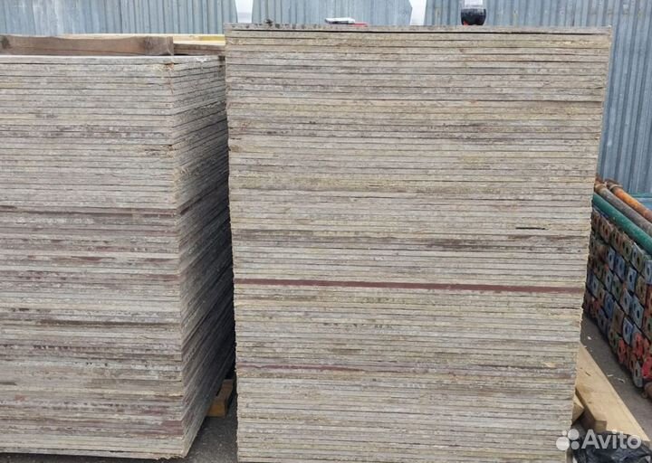 Фанера ламинированная 18 мм. Аренда