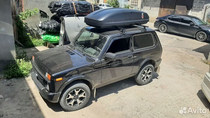 Автобокс на крышу Ваз Нива, 530 литров, 180 см