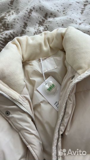 Пуховик sela пух перо