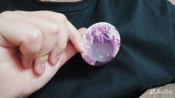 Значки с аниме