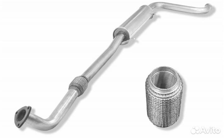 Глушитель на ваз 2114