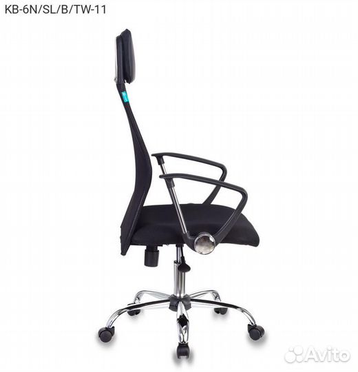 Кресло для руководителей бюрократ KB-6N Чёрный, се