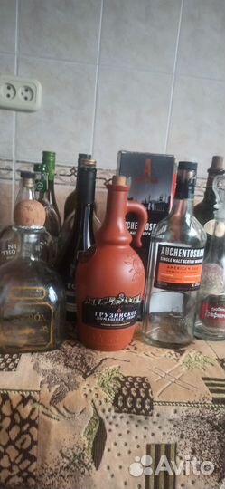 Бутылка с пробкой,под самодельные напитки