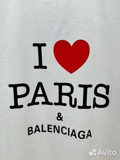 Balenciaga футболка IParis