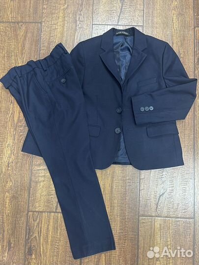 Школьный костюм для мальчика 122 синий