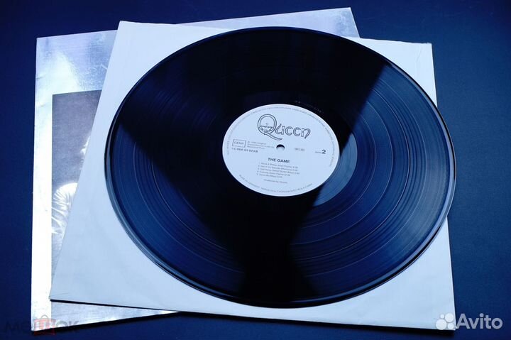 LP Queen-The game/Germany/EX/EX+