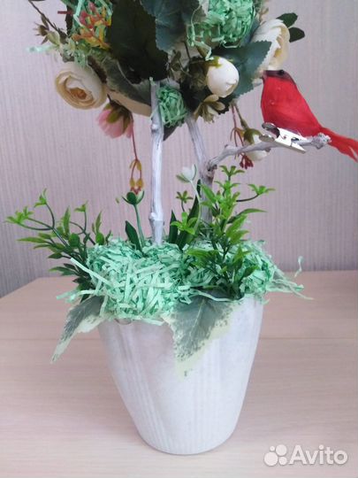 Топиарий с птичками