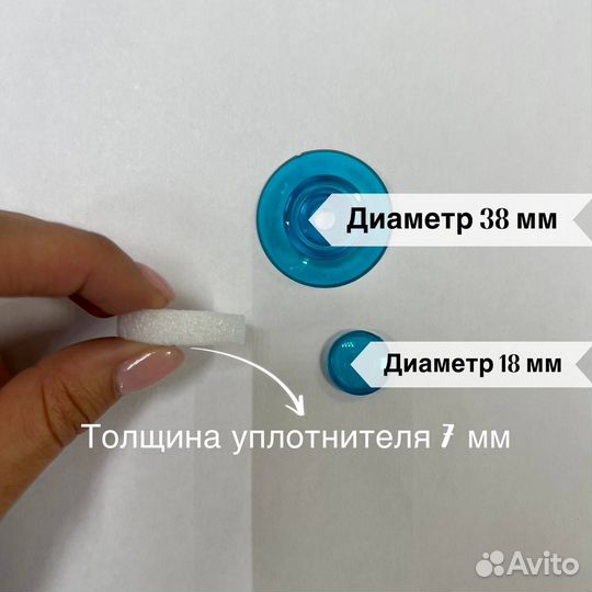 Термошайбы прозрачные для поликарбоната