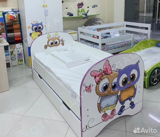 Кровать с фотопечатью 