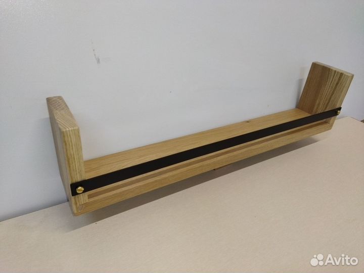 Полка под специи на кухню лофт 600мм