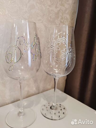 Бокалы для вина большие