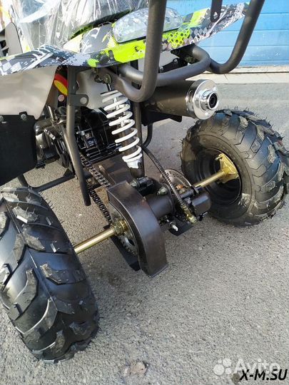 Квадроцикл raptor 110 зеленый