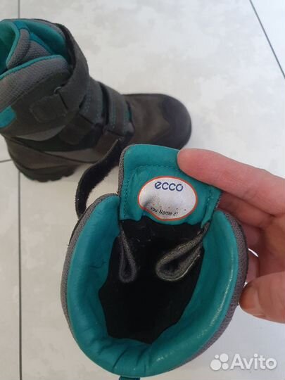 Ботинки демисезонные ecco 27