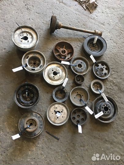 Шкив коленвала VAG Гур ролик шкиф грм