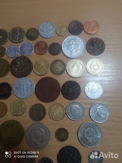 Монеты иностранные, царские, коллекция