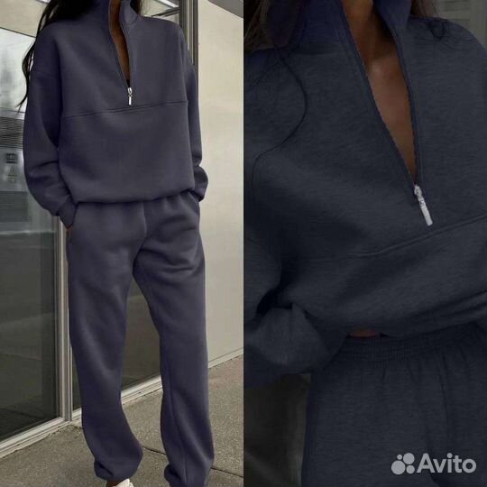 Новинка тёплый женский костюм