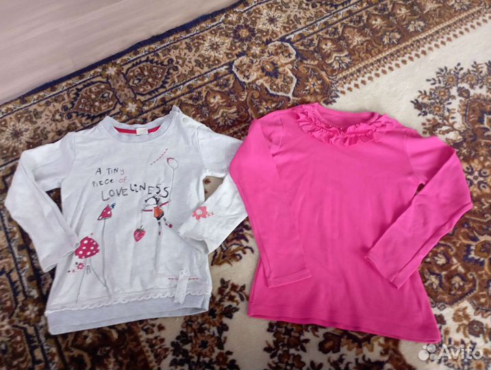 Кофта реглан на девочку