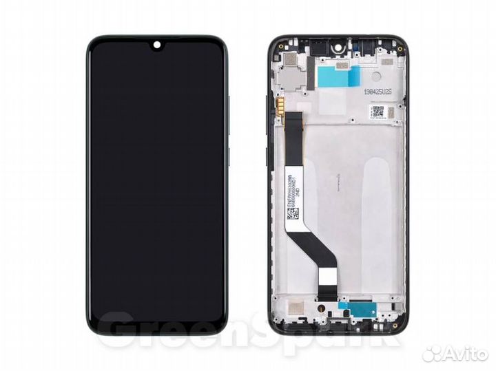 Дисплей для Xiaomi Redmi Note 7/Note 7S в рамке +