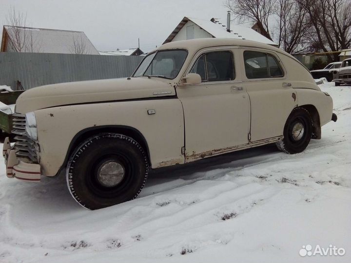 ГАЗ М-20 Победа 2.1 МТ, 1953, 63 000 км