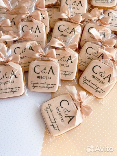 Свадебные пряники