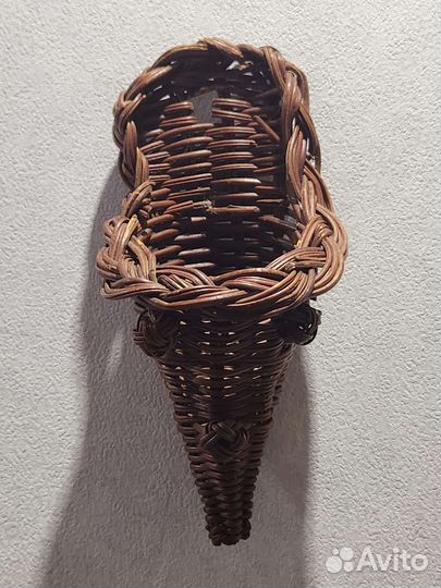Корзиночка (корзина ) плетеная для цветов