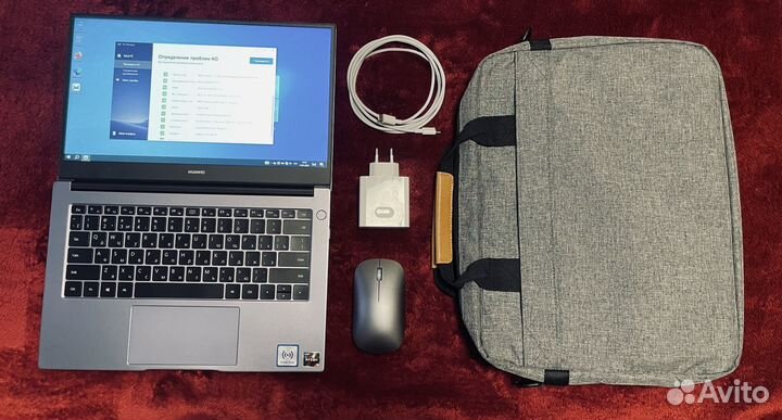 Ноутбук huawei matebook d14