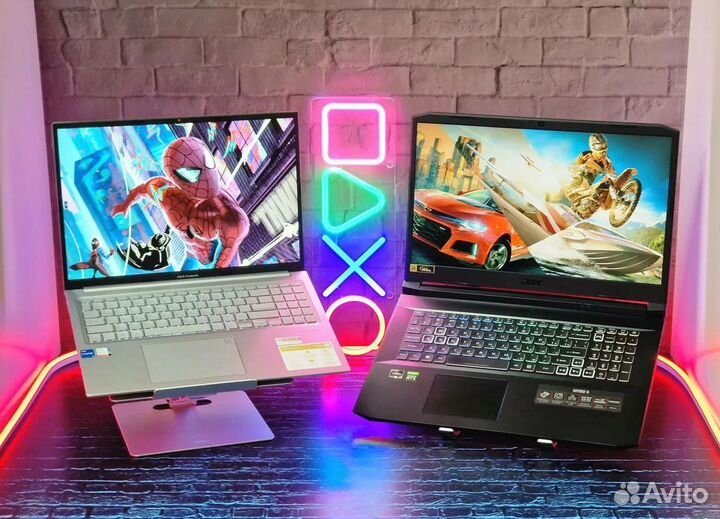 Офисные и игровые ноутбуки Asus Dell MSI