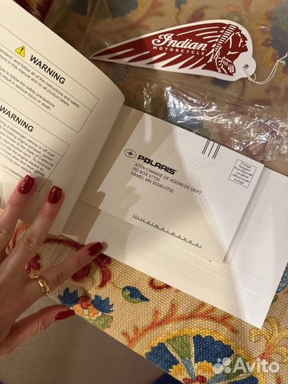 Руководство Indian Scout Bobber 2019 оригинал