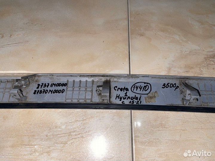 Накладка двери багажника Hyundai Creta С 2015 По