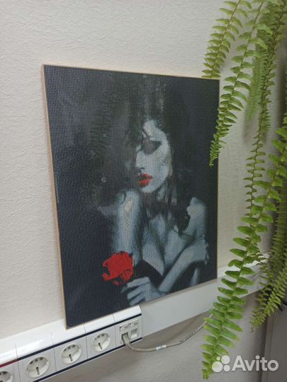 Алмазная вышивка готовая работа