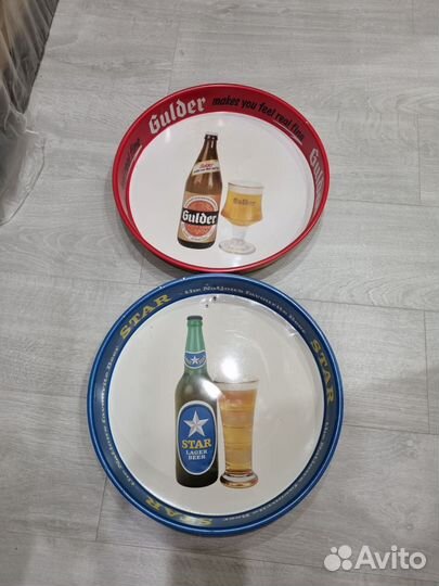 Коллекционный поднос для пива Африка