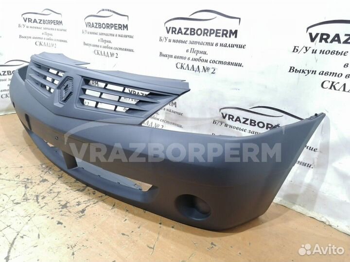 Бампер передний Renault Logan