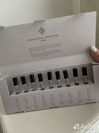 Набор парфюмерии essential parfums paris