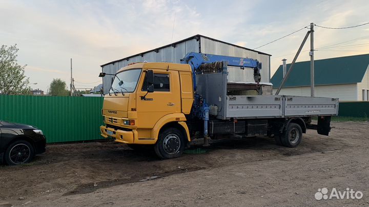 Аренда и услуги манипулятора, стрела 3 т, 11 м, борт 6.9 т, 6 м