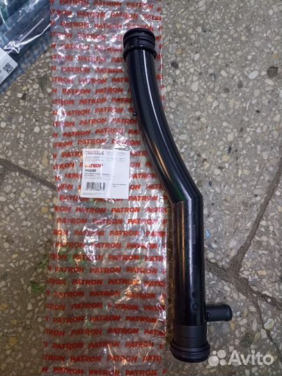 Патрубок радиатора VW Polo(RUS), skoda Fabia