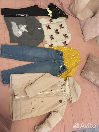 Вещи девочки 128-134