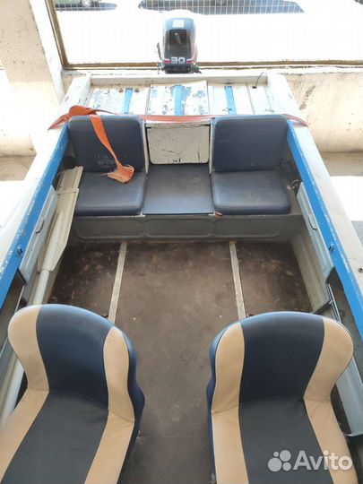 Казанка 5М3 с выносным транцем, Сузуки 30 2Т