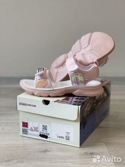 Сандалии новые 32 размер для девочки