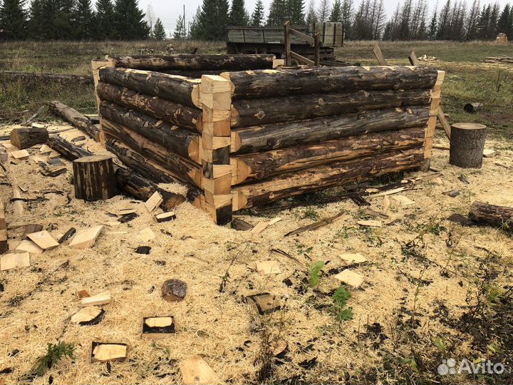 Сруб для бани 3х3