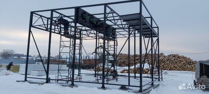 Сушильная камера для древесины - 80 куб.м загрузка