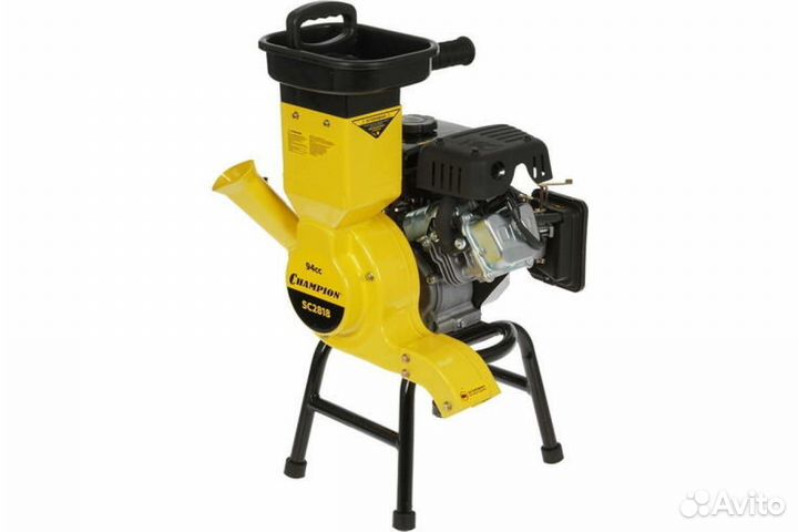 Измельчитель веток бензиновый champion SC 2818