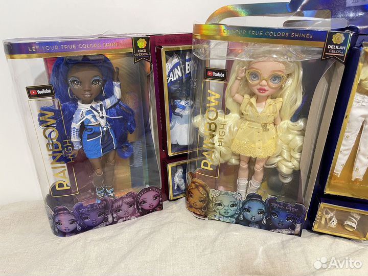 Rainbow High куклы Delilah и Coco