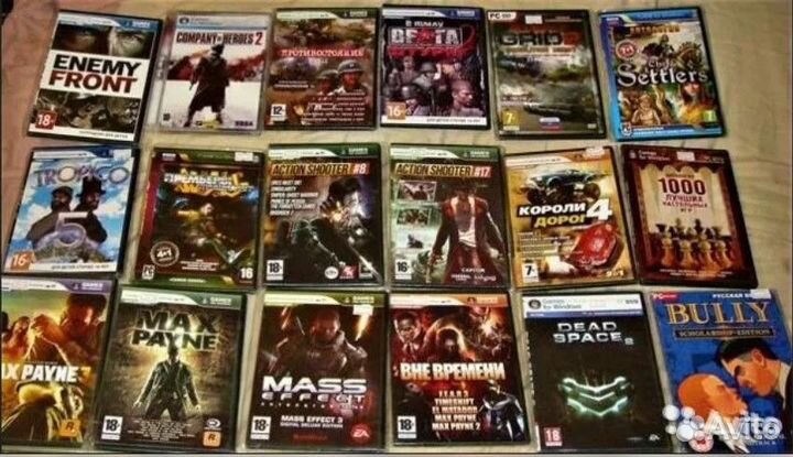 Игры на PC,PS2,X.BOX360