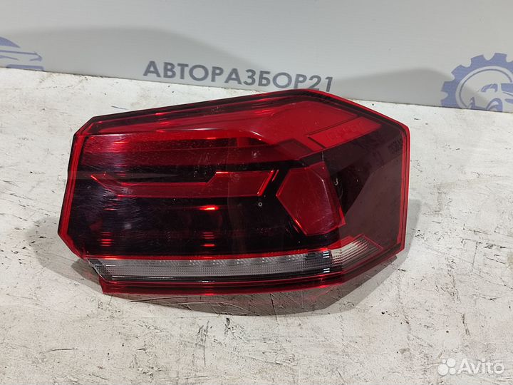 Фонарь задний правый наружный Volkswagen Polo 2020