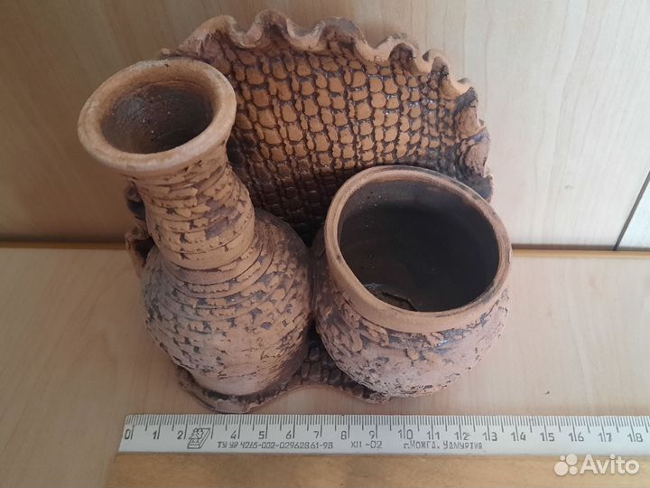 Горшок керамический в аквариум
