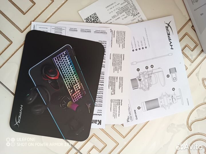 Микрофон для пк hyperx quadcast s