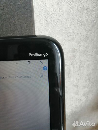 Ноутбук hp pavilion g6