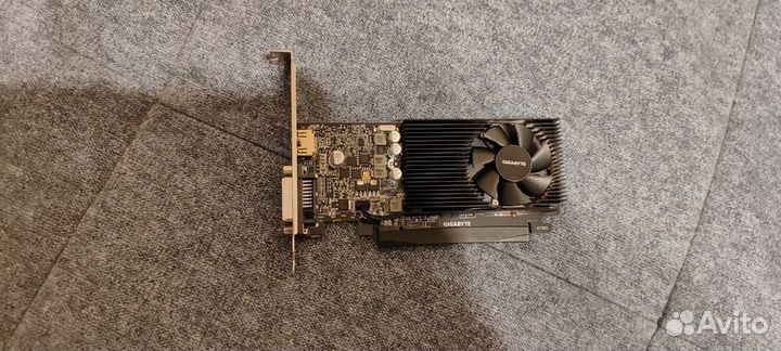 Видеокарта gigabyte nvidia GeForce GT 1030 (GV-N10