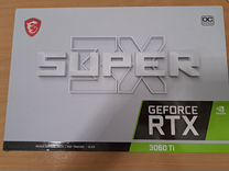 MSI geforce rtx 3060 ti super 3x oc gddr6X